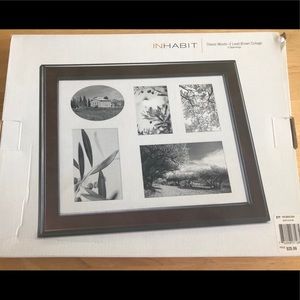Classic Woods 2-Level Brown Collage Frame